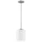 Access Lighting Seville, Pendant, Brushed Steel Finish, Clear Opal Glass 28109-BS/CLOP - alternate 4
